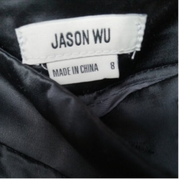 NWT 2PC SUIT Jason Wu Black Jeweled Blazer/Trousers Size: M/8 - Picture 13 of 15